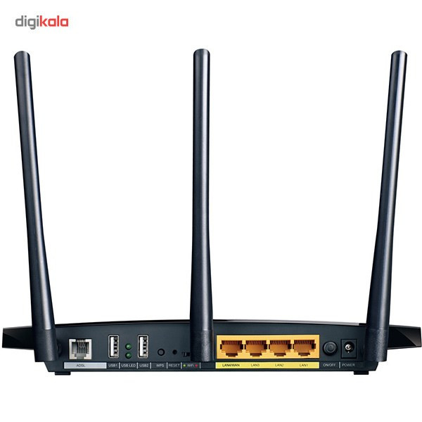 مودم-روتر +ADSL2 بی‌سیم و دوباند تی پی-لینک مدل TD-W8980_V1