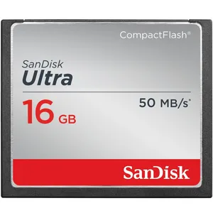 کارت حافظه CompactFlash سن دیسک مدل Ultra سرعت 333X 50MBps ظرفیت 16 گیگابایت