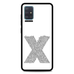AKAM AMC-WSGA51-ALPHADOODLEBET-24 Cover For Samsung Galaxy A51