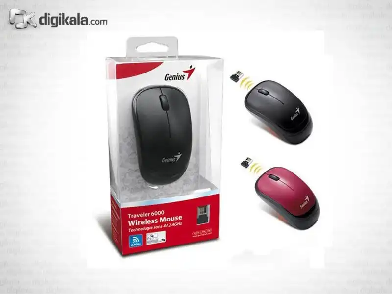 ماوس بی‌سیم جنیوس تراولر 6000