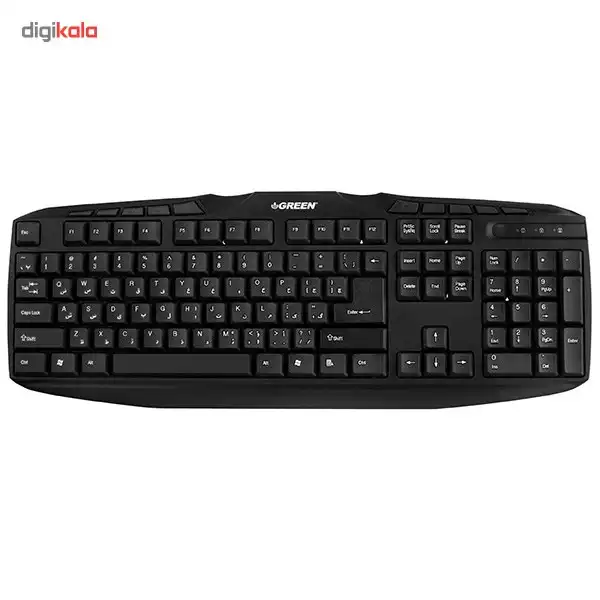 کیبورد گرین مدل GK-302 با حروف فارسی