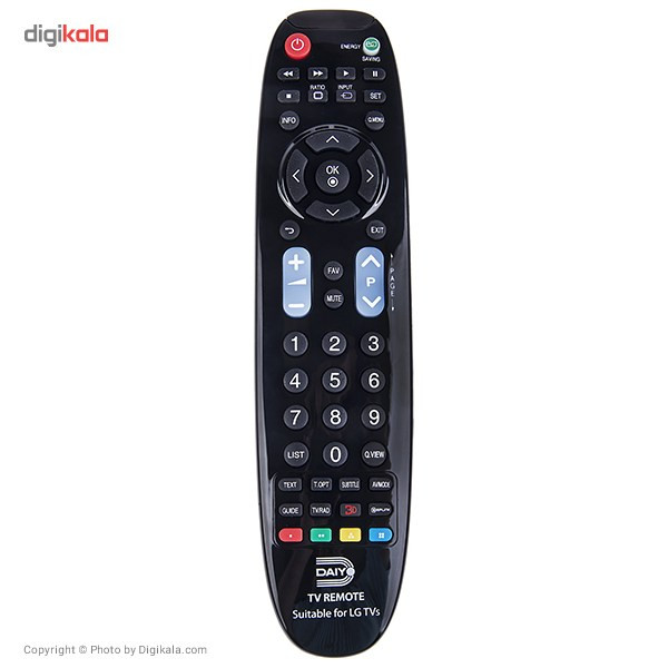 ریموت کنترل دایو مدل DRC 3003 مناسب برای تلویزیونهای ال جی ریموت کنترل دایو مدل DRC 3003 مناسب برای تلویزیونهای ال جی