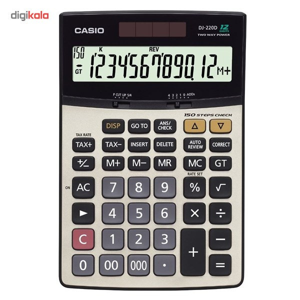 ماشین حساب کاسیو مدل DJ-220-D