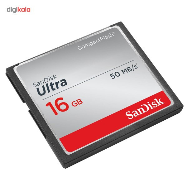 کارت حافظه CompactFlash سن دیسک مدل Ultra سرعت 333X 50MBps ظرفیت 16 گیگابایت