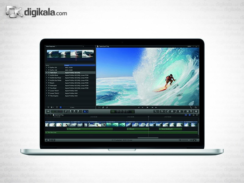 لپ تاپ 15 اینچی اپل مدل MacBook Pro MGXA2 با صفحه نمایش رتینا لپ تاپ 15 اینچی اپل مدل MacBook Pro MGXA2 با صفحه نمایش رتینا