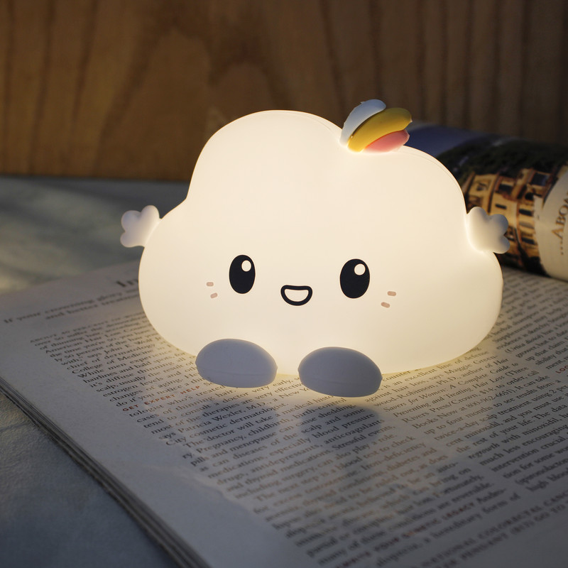 چراغ خواب کودک مدل سیلیکونی طرح ابر کد WH-A12 در ارزانترین فروشگاه اینترنتی ایران ارزان