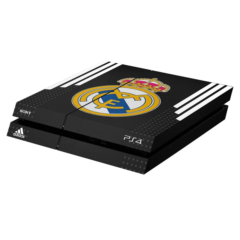 برچسب افقی پلی استیشن 4 ونسونی طرح Real Madrid CF Black 2016
