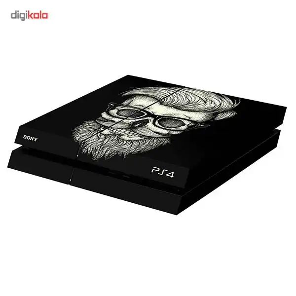 برچسب افقی پلی استیشن 4 ونسونی طرح Hipster is Dead