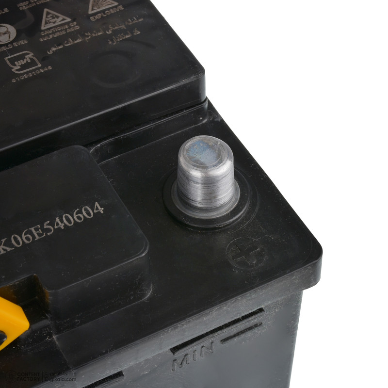 باتری اتمی 12 ولت 50 آمپر خودرو آذر باتری مدل GC290