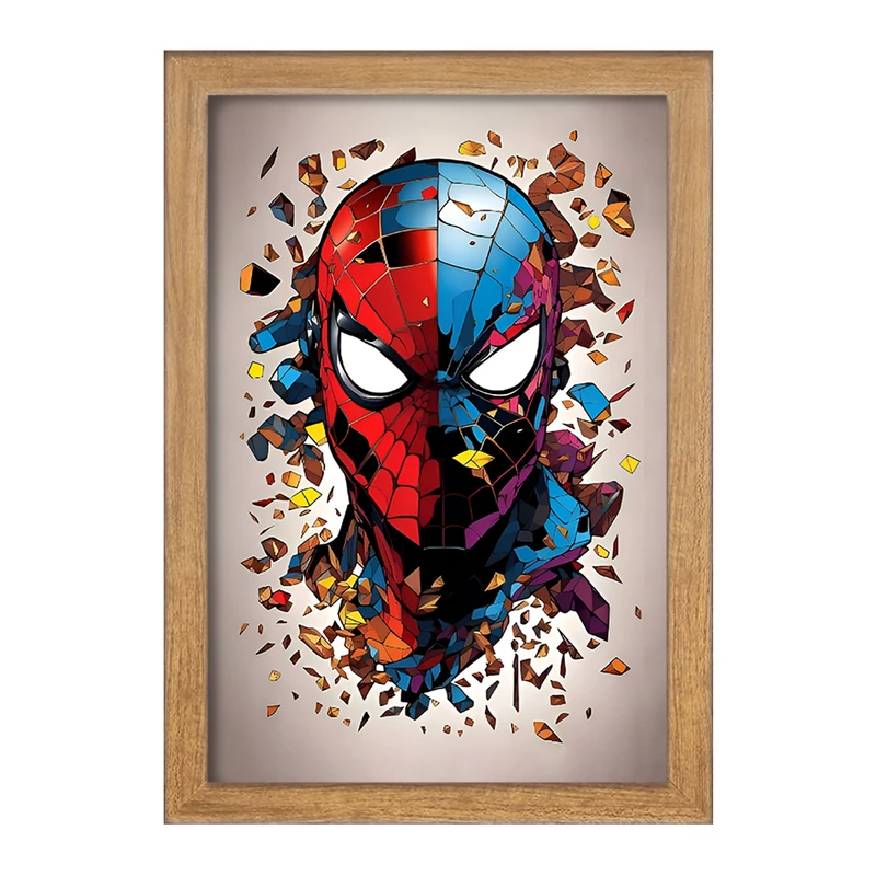 تابلو خندالو مدل مرد عنکبوتی (Spider Man) کد F6928