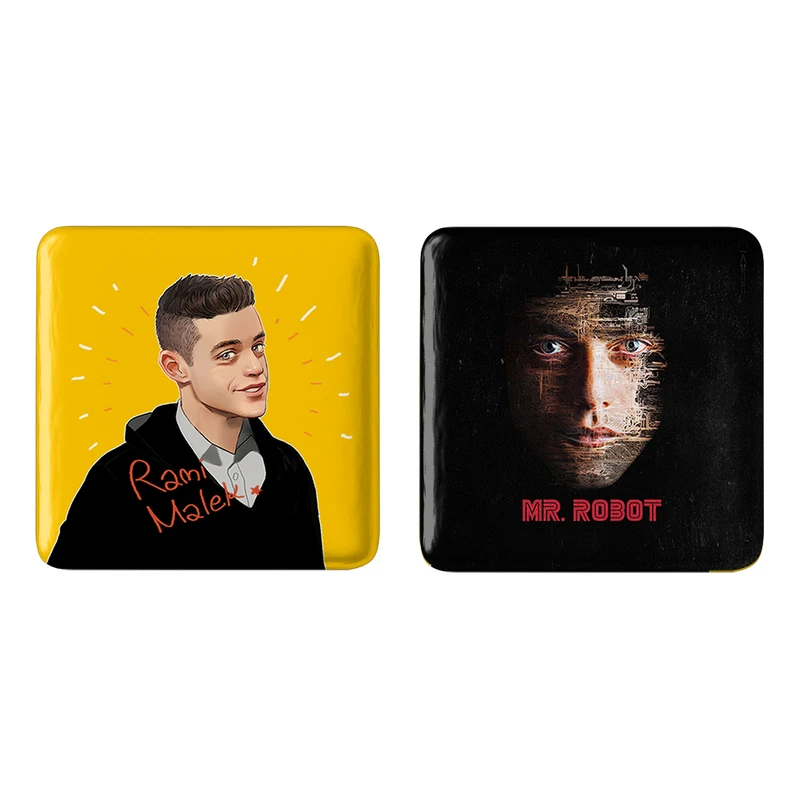 مگنت خندالو طرح الیوت الدرسون سریال آقای ربات Mr.Robot کد 1023110234 مجموعه 2 عددی