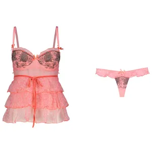 لباس خواب دو تکه زنانه کریس لاین مدل CANDY