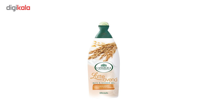 شامپو بدن لانجلیکا مدل Officinalis Shower gel soothing with oat milk حجم 250 میلی لیتر
