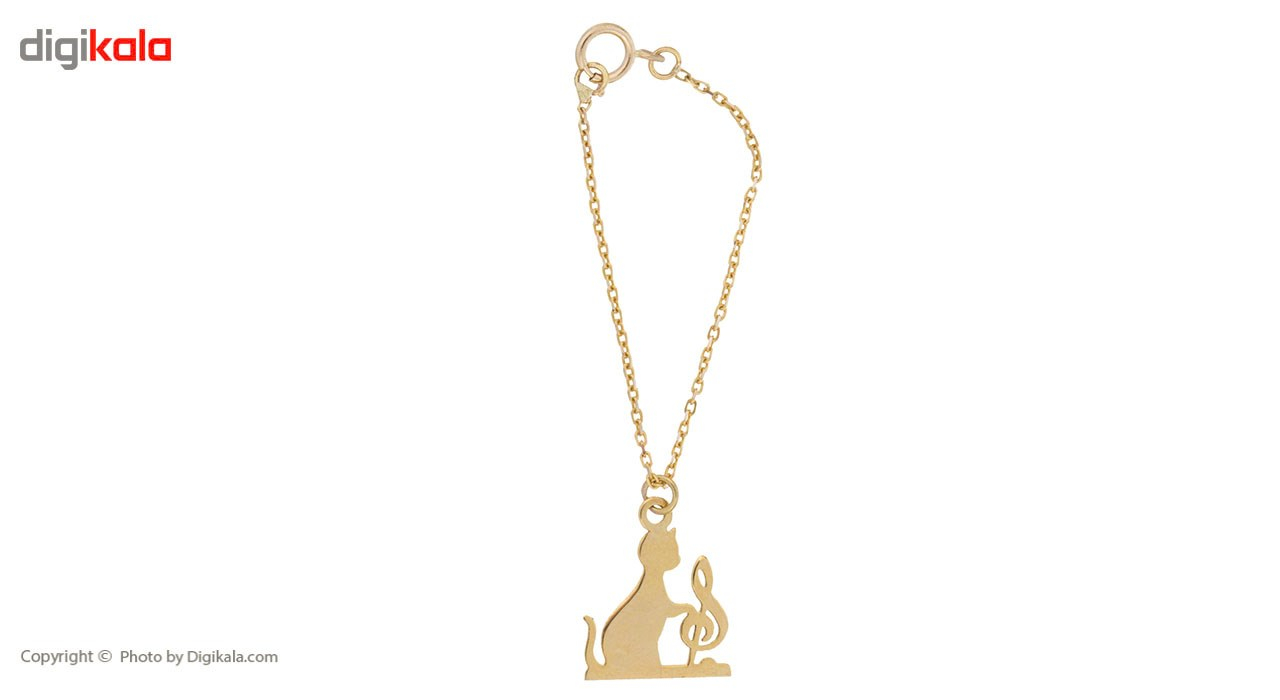 آویز ساعت طلا 18 عیار زنانه ماهک مدل MW0161