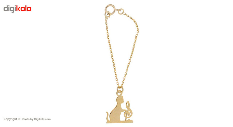 آویز ساعت طلا 18 عیار زنانه ماهک مدل MW0161