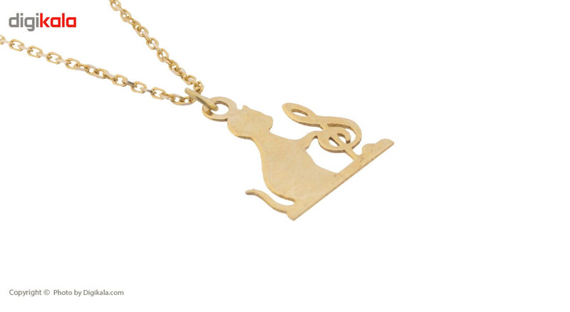 آویز ساعت طلا 18 عیار زنانه ماهک مدل MW0161