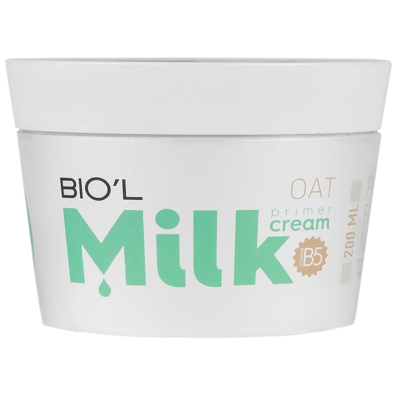کرم مرطوب‌کننده دست و صورت بیول مدل Oat milk مناسب برای پوست معمولی و خشک حجم 200 میلی‌لیتر
