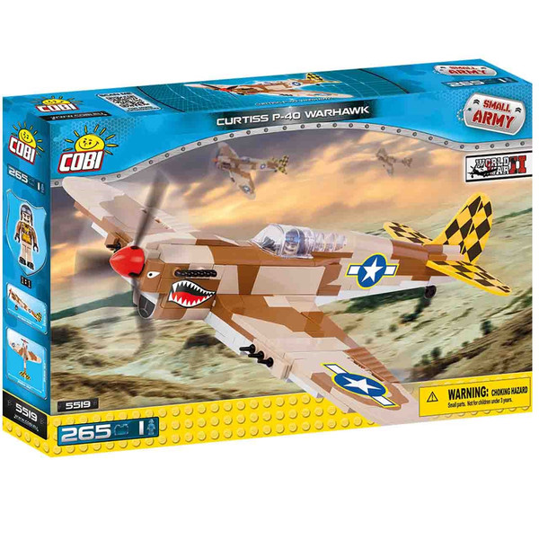  لگو کوبی مدل smallarmy Curtiss P-40k Warhawk l Lego