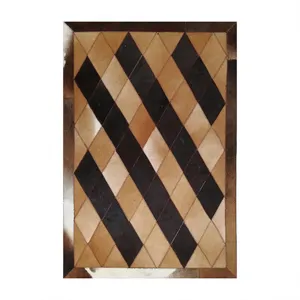 کلاژ فرش پوست و چرم کمالی مدل AD-00410