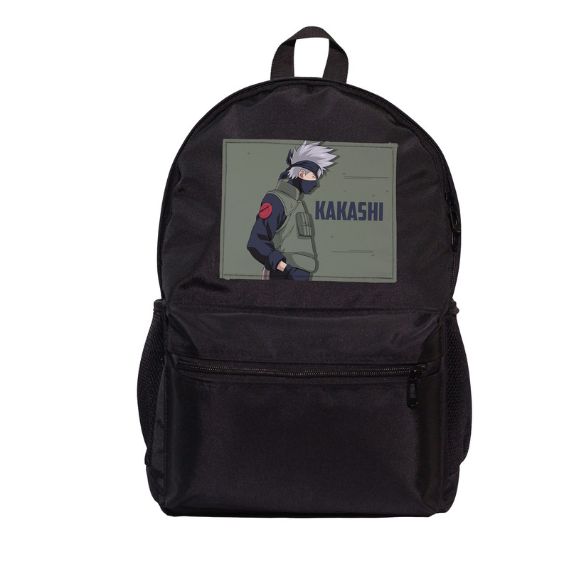 کوله پشتی طرح انیمه ناروتو کاکاشی kakashi به همراه جامدادی