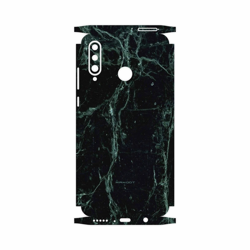 برچسب پوششی ماهوت مدل Graphite-Green-Marble-FullSkin مناسب برای گوشی موبایل هوآوی P30 Lite (48 MP Camera)