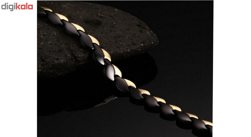 دستبند مغناطیسی سلامت اصل مدل Gold Black