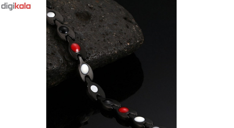 دستبند مغناطیسی سلامت اصل مدل Gold Black