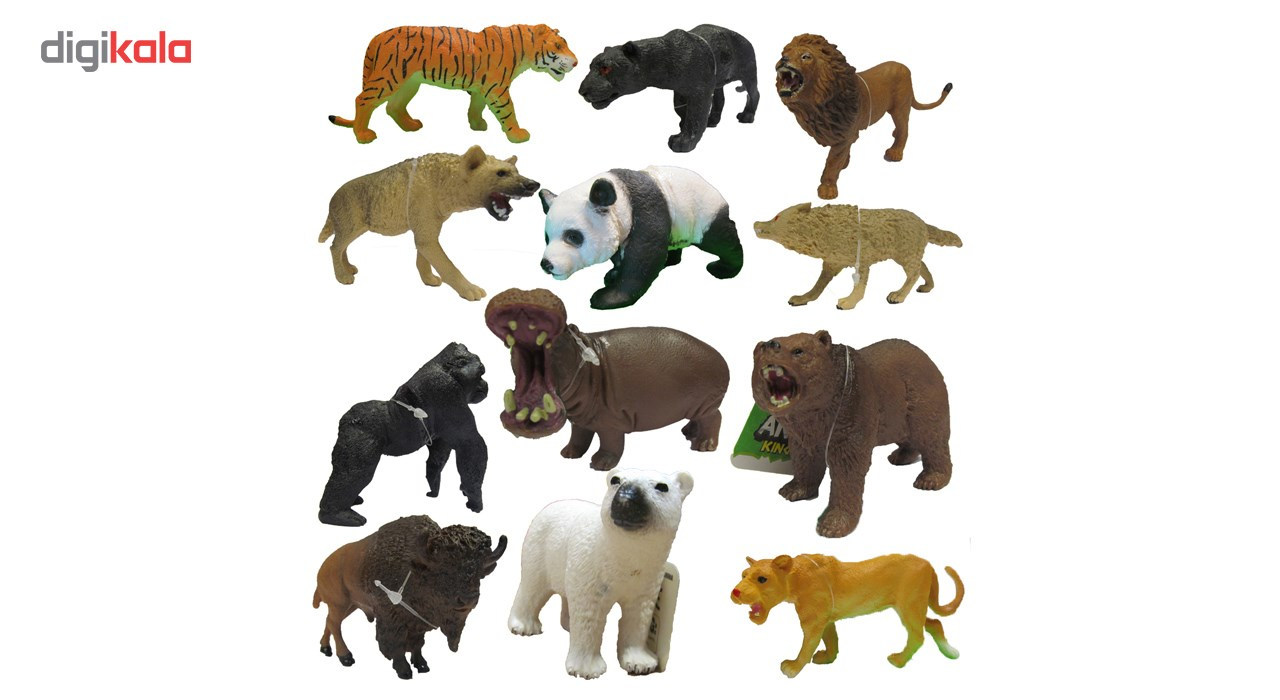 ست فیگور حیوانات جی اف ال مدل 16088A