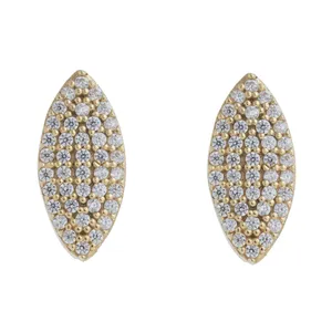 گوشواره طلای 18 عیار ماهک مدل ME0737