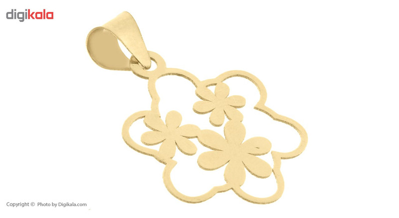 نیم ست طلا 18 عیار زنانه زرمان مدل MS0244