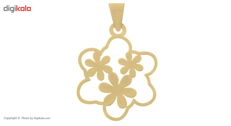 نیم ست طلا 18 عیار زنانه زرمان مدل MS0244