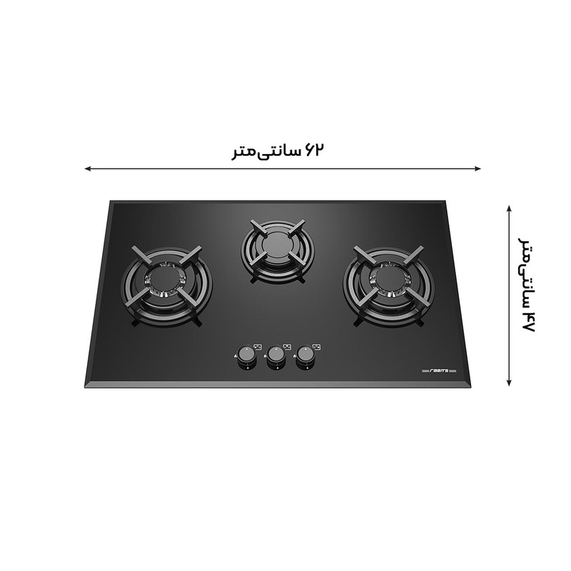 اجاق گاز صفحه ای رابیتس مدل RG-341
