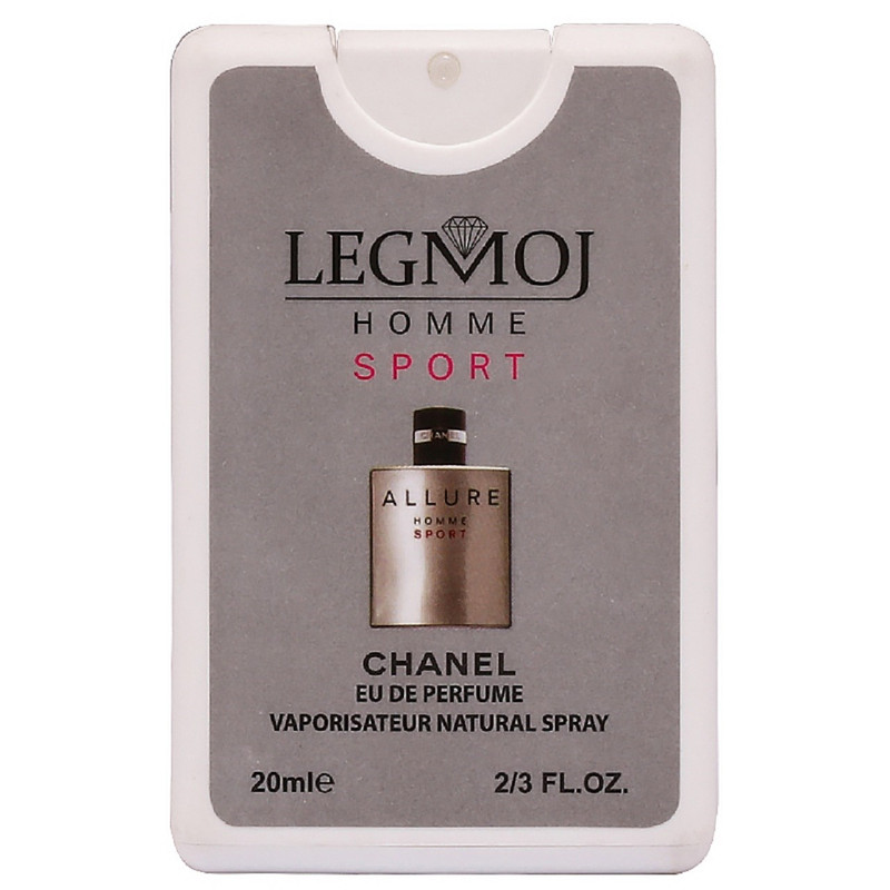 عطر جیبی مردانه لگموج مدل Chanel Allure Homme Sport حجم 20 میلی لیتر عطر جیبی مردانه لگموج مدل Chanel Allure Homme Sport حجم 20 میلی لیتر