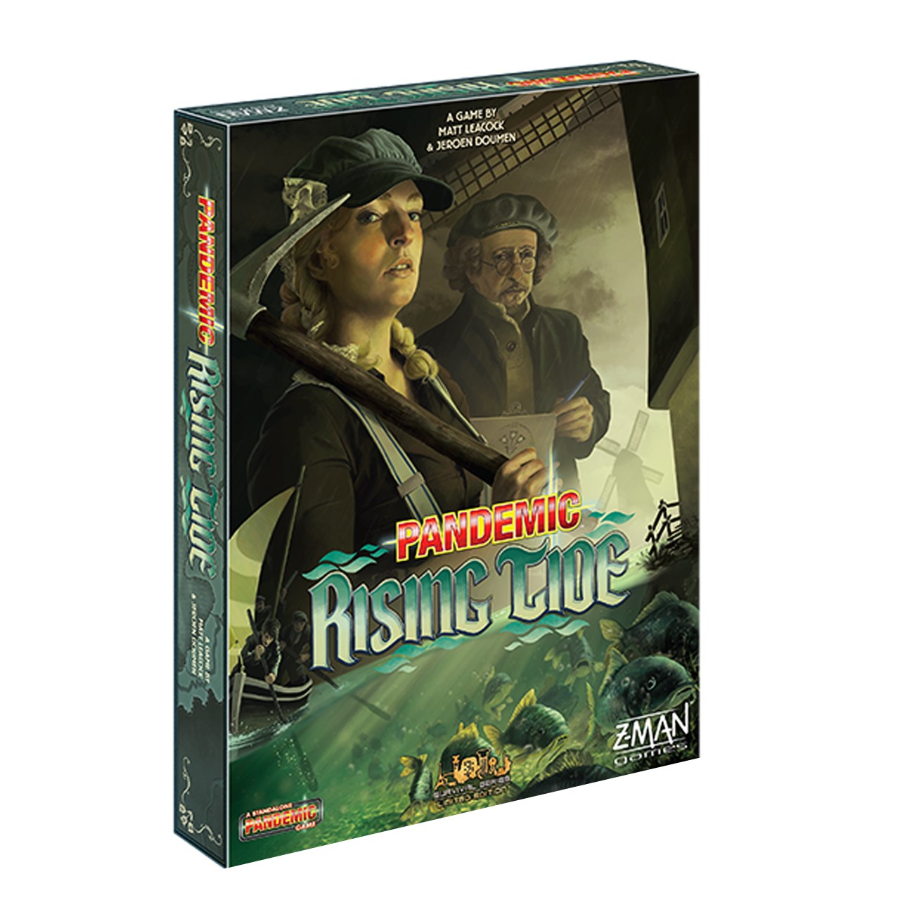 بازی رومیزی زدمن گیمز مدل PANDEMIC Rising Tide