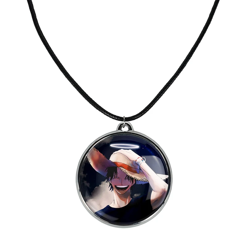 گردنبند خندالو مدل ترافلگر و لوفی انیمه وان پیس کد 1722117217