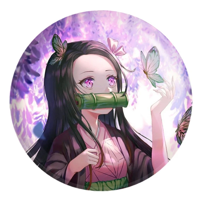 پیکسل خندالو طرح نزوکو انیمه شیطان کش کد 27033 مدل بزرگ