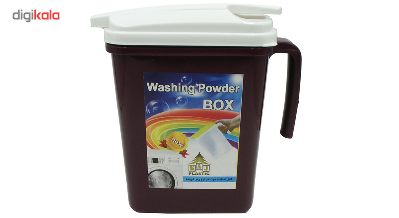 ظرف پودری رختشویی تینا مدل کاج