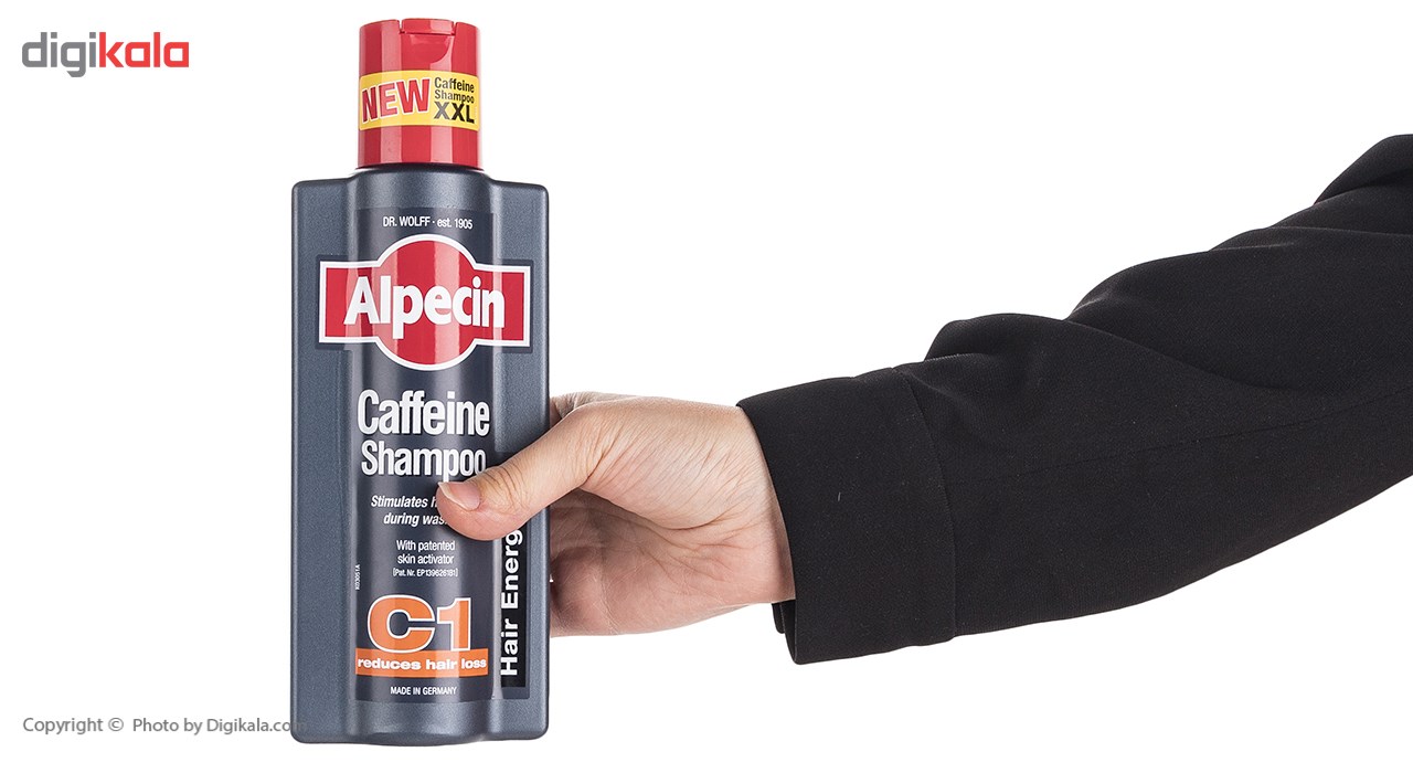 شامپو ضد ریزش مو آلپسین مدل Caffeine C1 حجم 375 میلی لیتر -  - 5