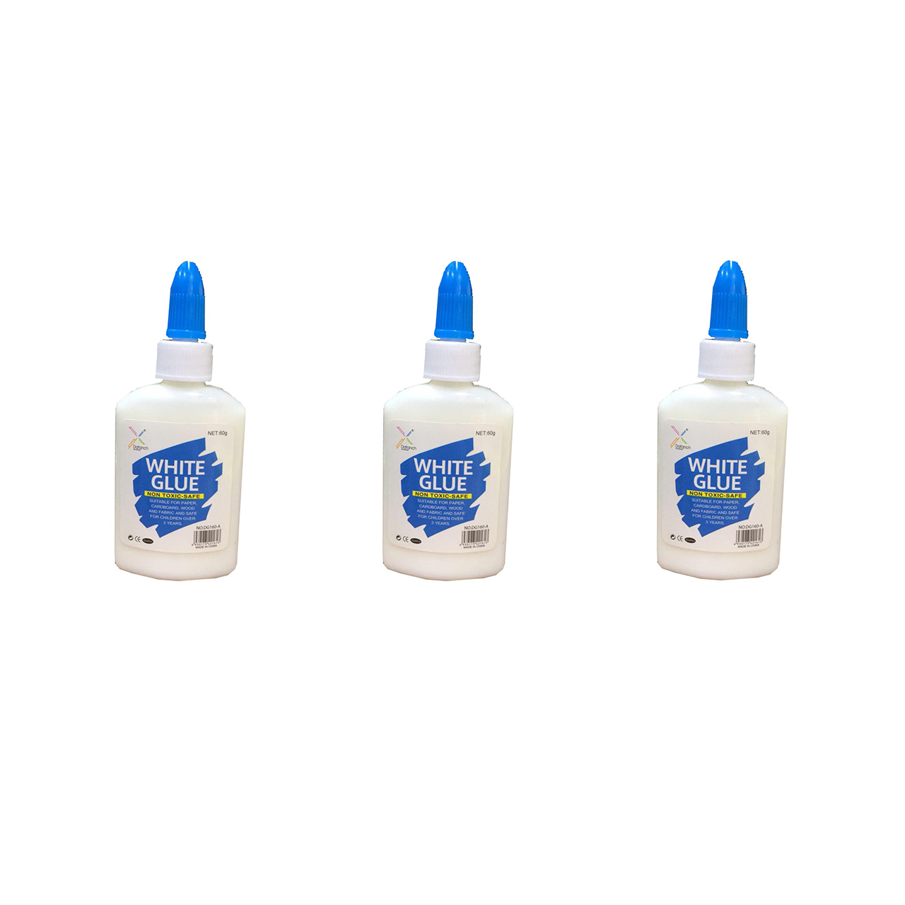 چسب چوب وایت گلو مدل DG160 بسته 3عددی