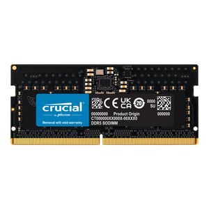 رم لپ تاپ DDR5 تک کاناله 5600 مگاهرتز CL46 کروشیال مدل CT8 ظرفیت 8 گیگابایت
