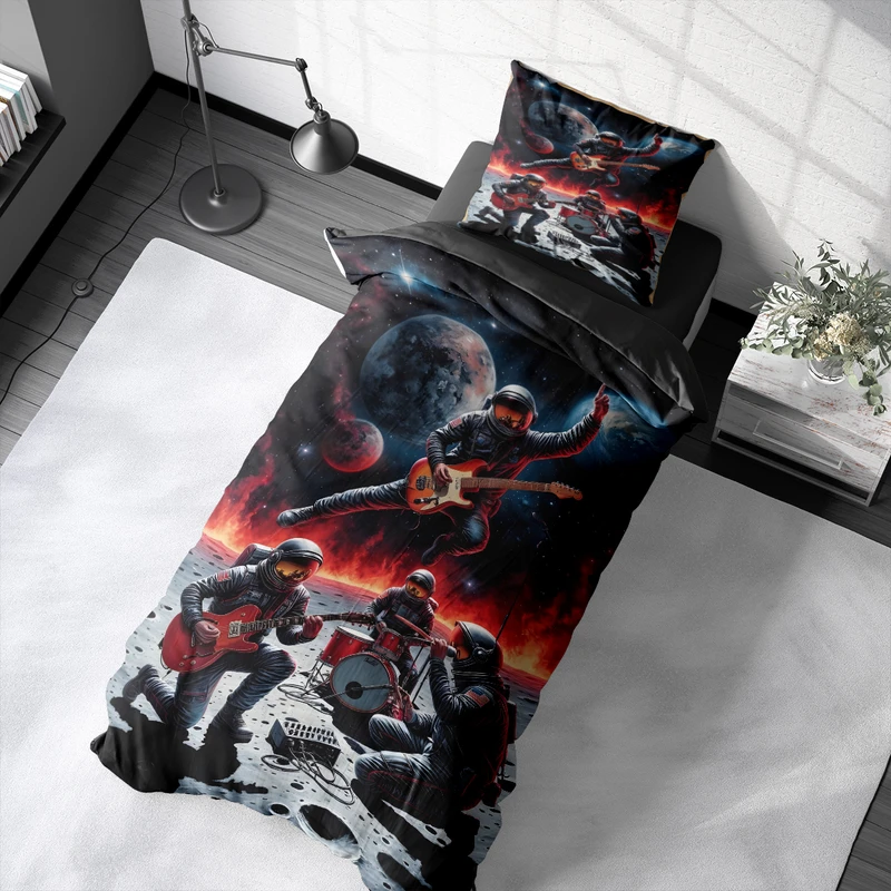 سرویس خواب 1 نفر 4 تکه مدل دیجیتال