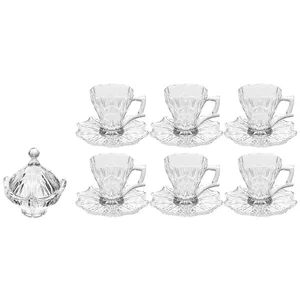 ست فنجان و نعلبکی 14 پارچه لیزا موری سری الیزه مدل LEL2103G1W