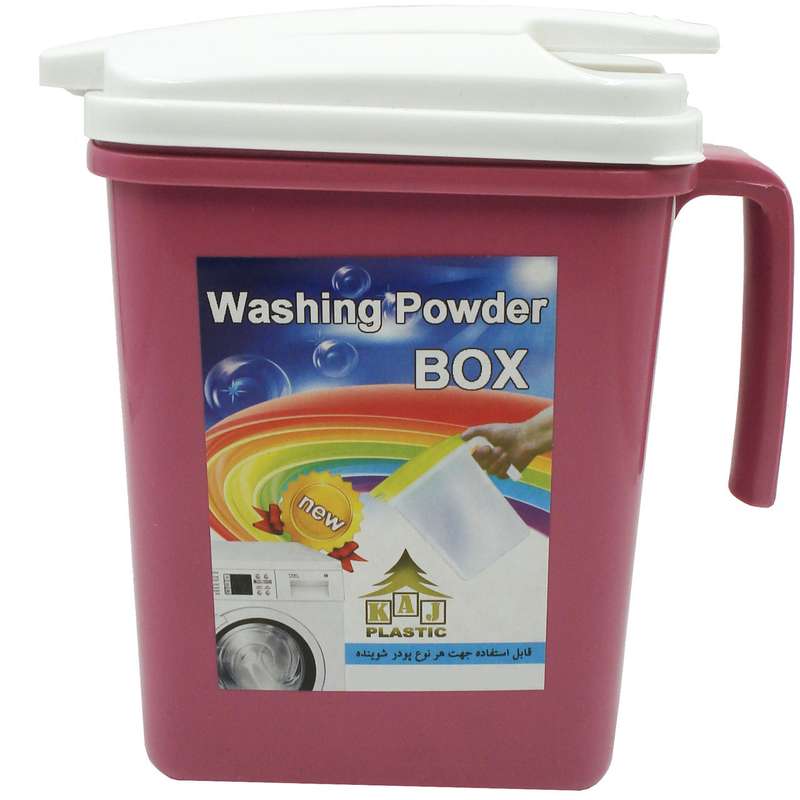 ظرف پودری رختشویی تینا مدل کاج