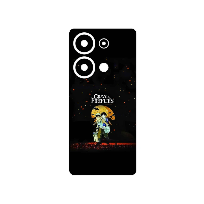 برچسب پوششی ماهوت مدل Grave of the Fireflies مناسب برای گوشی موبایل شیائومی Redmi Note 13 Pro 4G