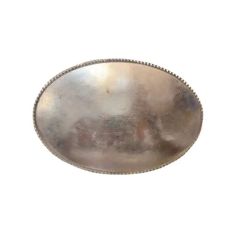 سینی مسی مدل بیضی کد 08