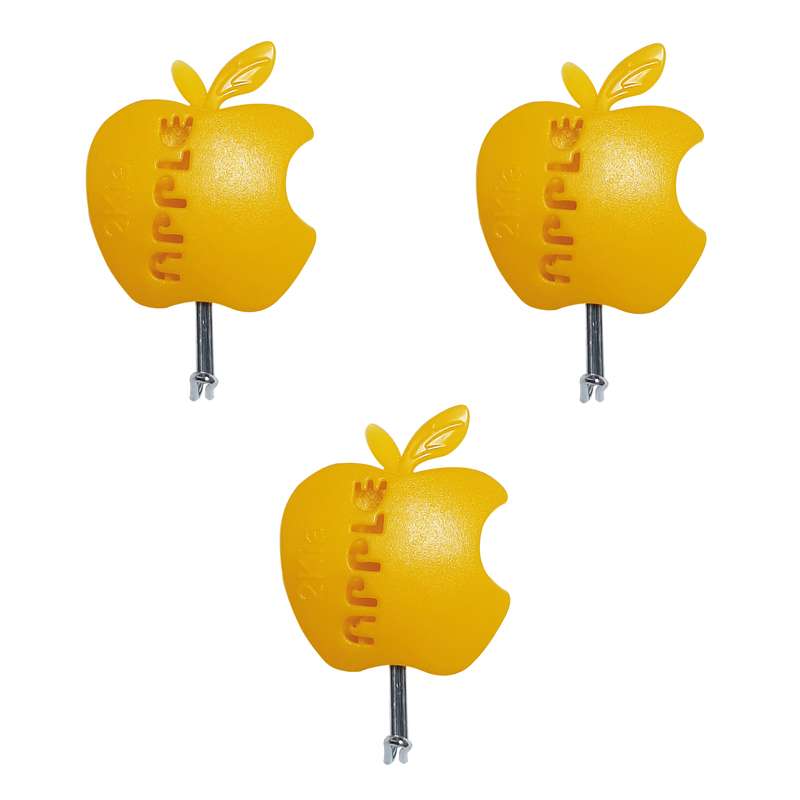 آویز حوله مدل اپل بسته 3 عددی