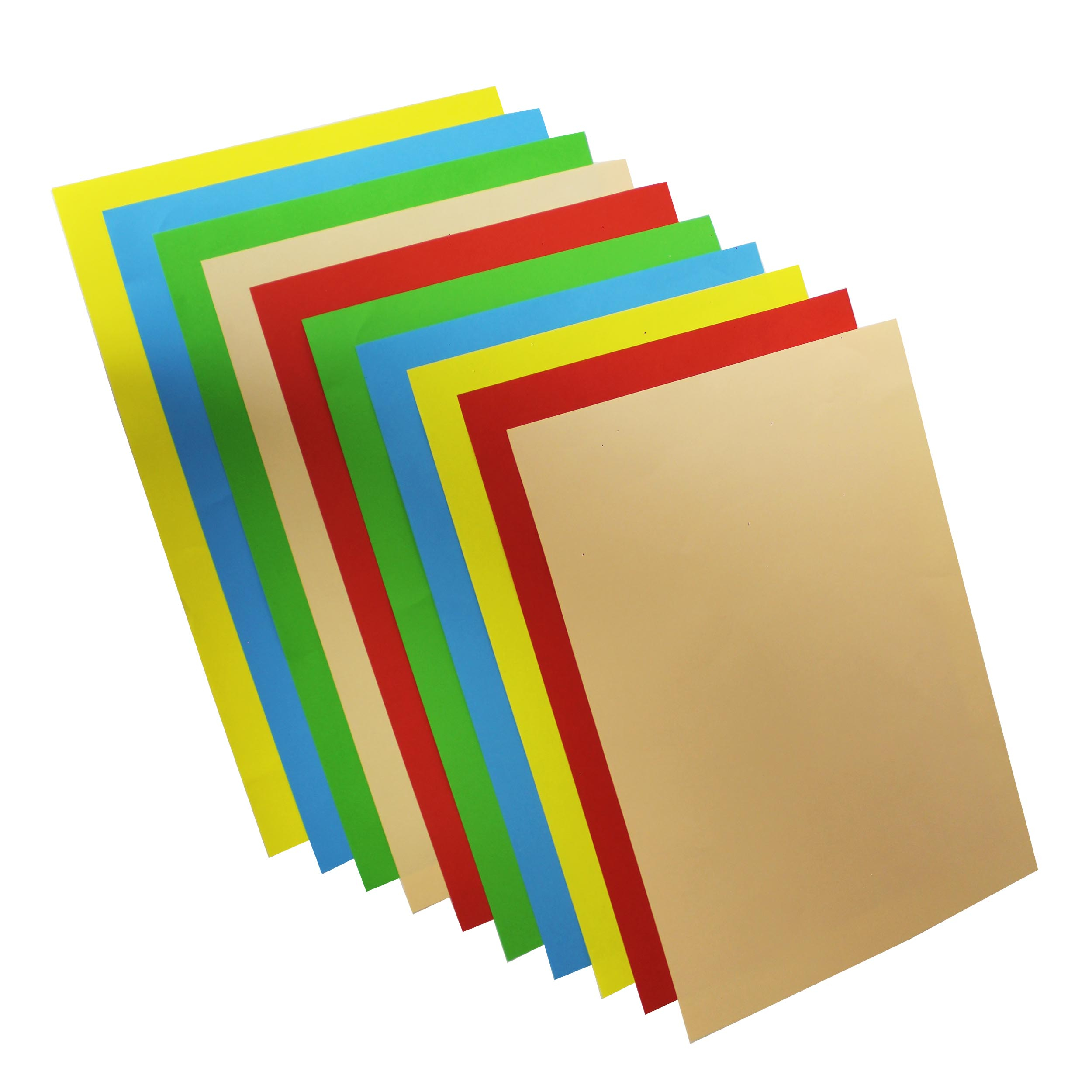 کاغذ رنگی A3 کد 77-07 بسته 10 برگی