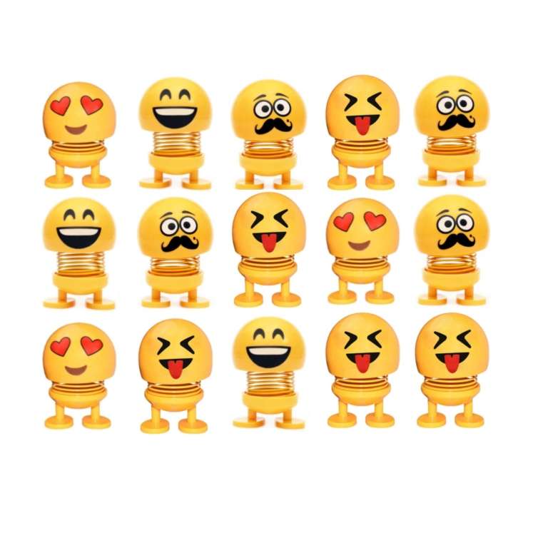عروسک فنری طرح ایموجی مدل َARTIN کد 803 مجموعه 15 عددی