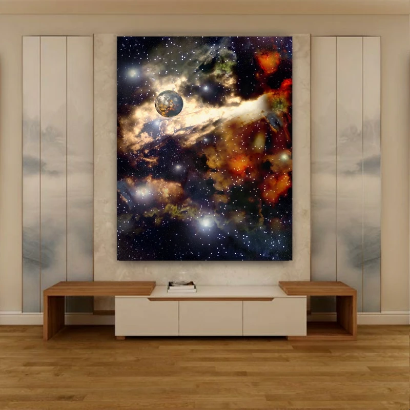 پوستر دیواری طرح غرش کهکشان مدل SDB20025
