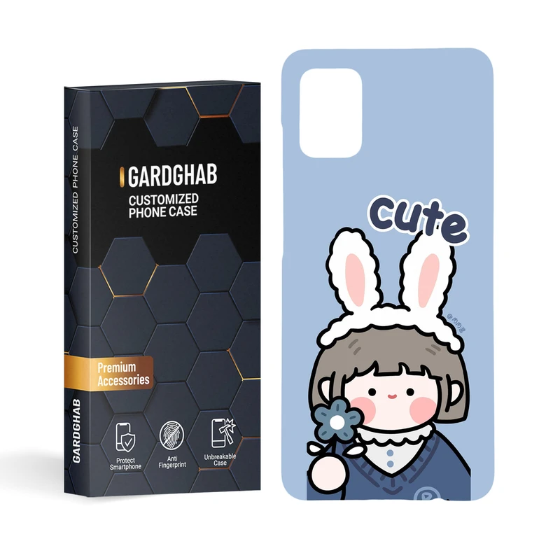   کاور گارد قاب مدل دخترانه مناسب برای گوشی موبایل سامسونگ Galaxy A51